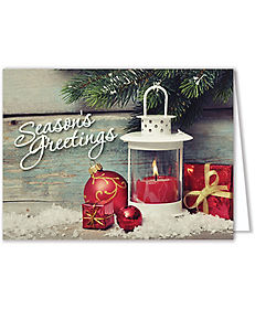 Cards: Lighted Candle Holiday Card